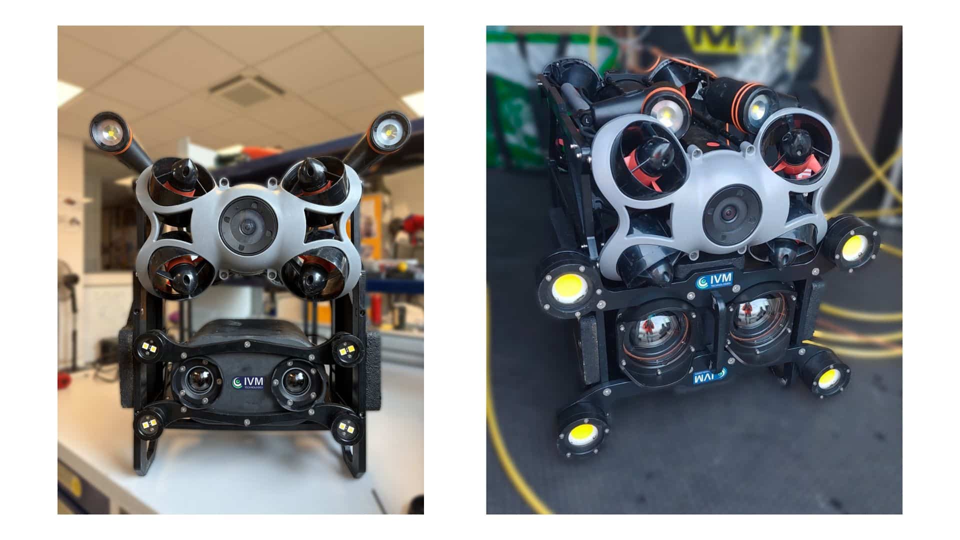 Subsea photogrammetry unit Hydro Series integrated on ROV Chasing M2 PRO Max