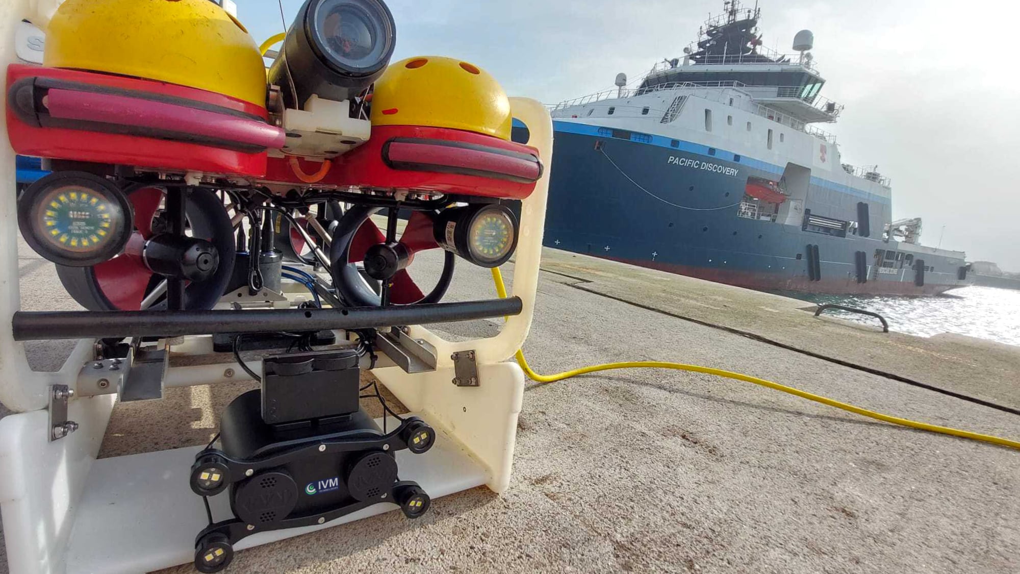 Hydro 100 integrated on ROV Falcon